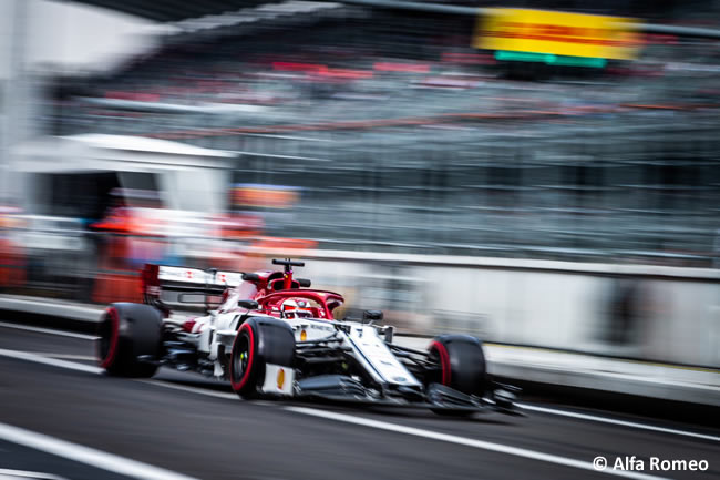 Kimi Raikkonen - Alfa Romeo- Entrenamientos Libres - GP México 2019