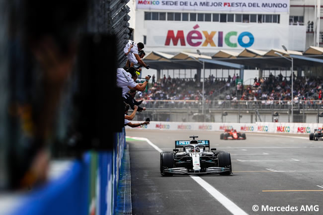 Lewis Hamilton - Mercedes - Carrera - GP México 2019