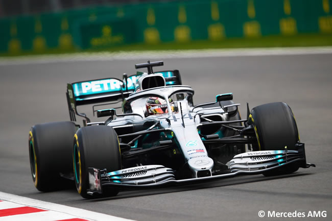 Lewis Hamilton - Mercedes - Clasificación - GP México 2019