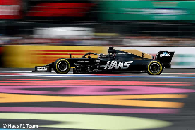 Romain Grosjean - Haas - Carrera - GP México 2019