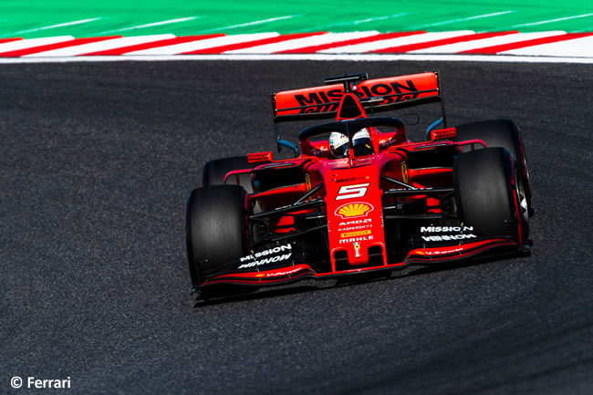 Sebastian Vettel - Scuderia Ferrari - Carrera - GP Japón 2019