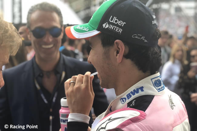 Sergio Pérez - Racing Point - Carrera - GP México 2019