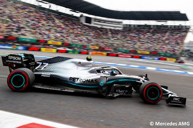 Valtteri Bottas - Mercedes - Entrenamientos Libres - GP México 2019