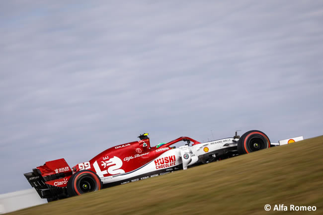 Antonio Giovinazzi - Alfa Romeo - Entrenamientos Libres - GP Estados Unidos - Austin - Texas - COTA