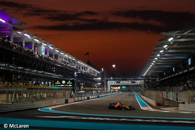 Carlos Sainz - McLaren - Clasificación - GP Abu Dhabi 2019