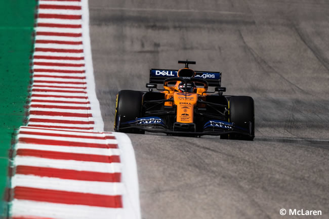 Carlos Sainz - McLaren - Clasificación- GP Estados Unidos - Austin - Texas - COTA