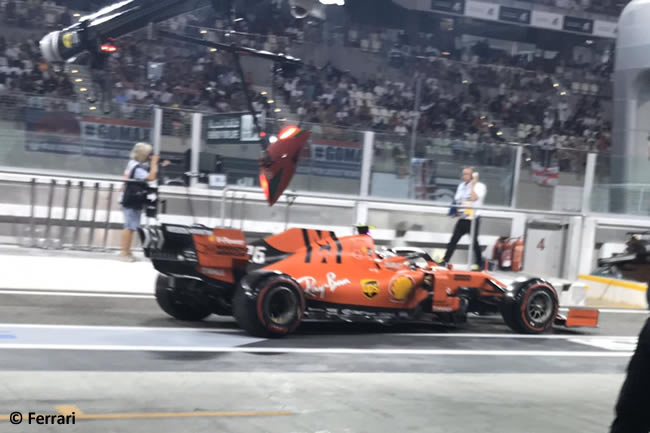Charles Leclerc - Ferrari - Clasificación - GP Abu Dhabi 2019