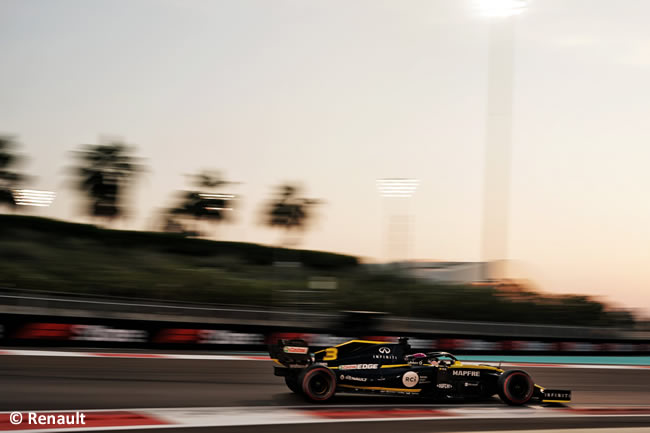 Daniel Ricciardo - Renault - Clasificación - GP Abu Dhabi 2019