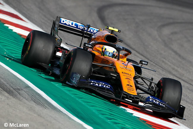 Lando Norris - McLaren - Entrenamientos Libres - GP Estados Unidos - Austin - Texas - COTA