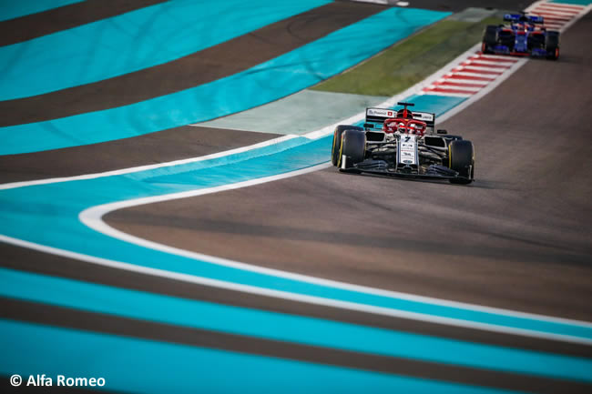 Kimi Raikkonen - Alfa Romeo- Resultados - GP Abu Dhabi 2019