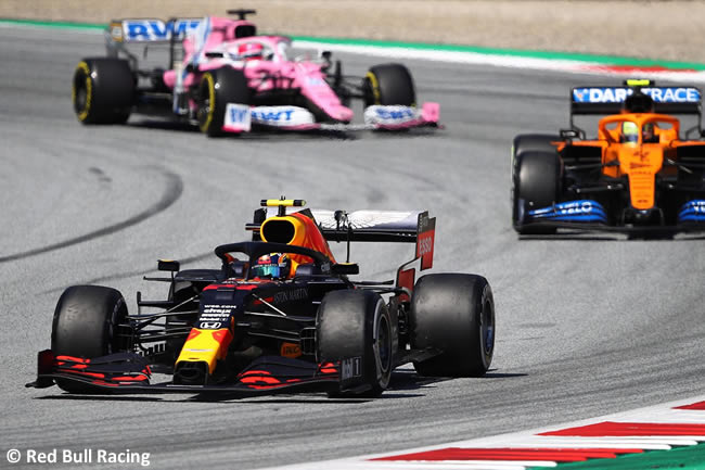 Alex Albon - Red Bull - Carrera - GP de Austria 2020