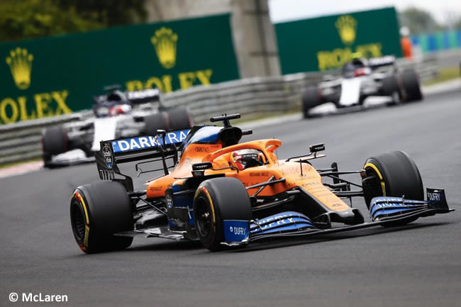 Carlos Sainz - McLaren - Carrera - GP de Hungría 2020