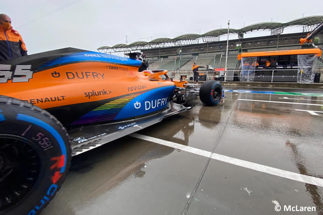 Carlos Sainz - McLaren - Entrenamientos Libres - GP de Hungría 2020