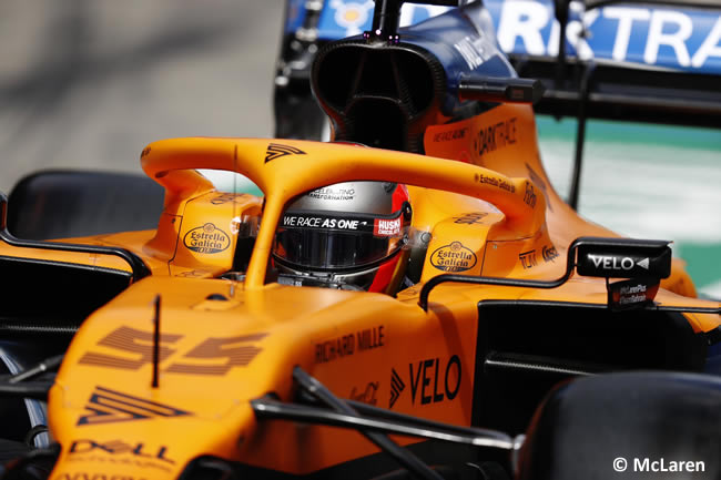 Carlos Sainz - McLaren - Entrenamientos Libres - GP de Austria 2020