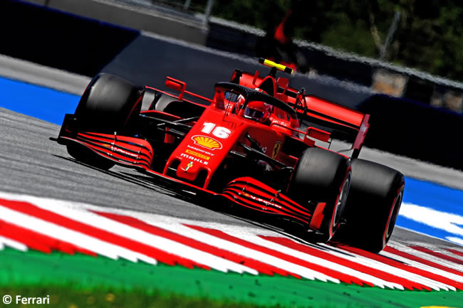 Charles Leclerc - Scuderia Ferrari - Clasificación - GP de Austria 2020