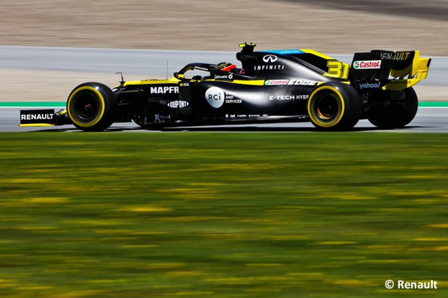 Esteban Ocon - Renault - Entrenamientos Libres - GP de Estiria 2020