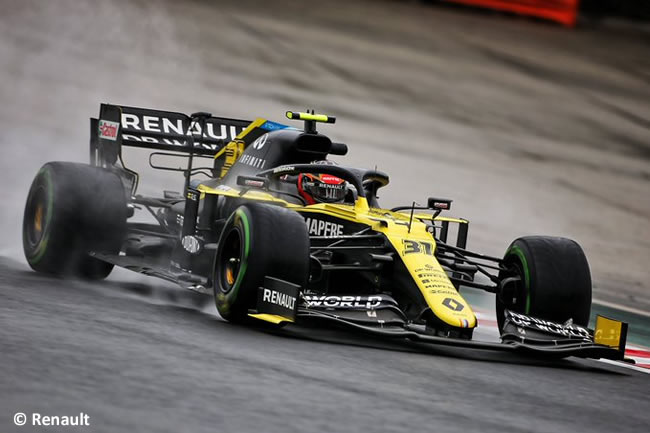 Esteban Ocon - Renault - Entrenamientos Libres - GP de Hungría 2020