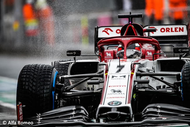 Kimi Raikkonen - Alfa Romeo - Entrenamientos Libres - GP de Hungría 2020