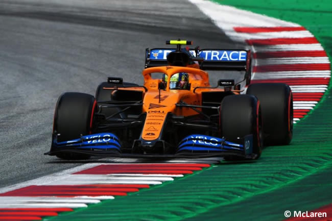 Lando Norris - McLaren - Clasificación - GP de Austria 2020