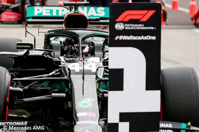 Lewis Hamilton - Mercedes - Clasificación - GP de Hungría 2020