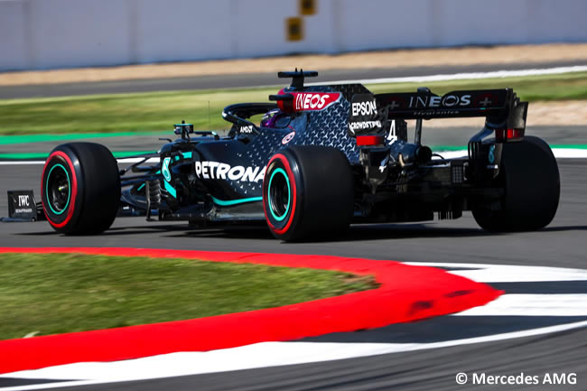 Lewis Hamilton - Mercedes - Entrenamientos Libres- GP de Gran Bretaña - Silverstone 2020