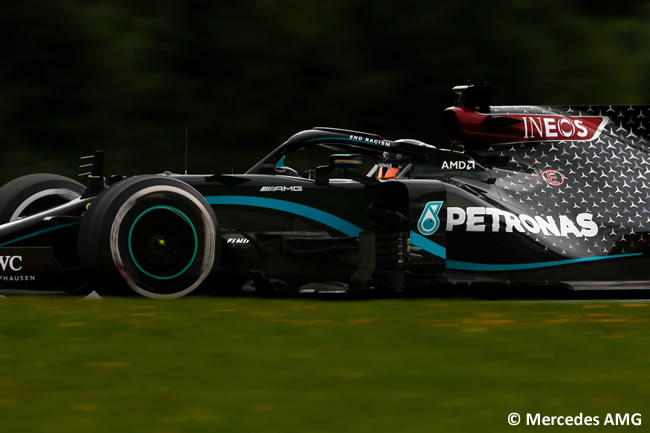 Lewis Hamilton - Mercedes - Entrenamientos Libres - GP de Austria 2020