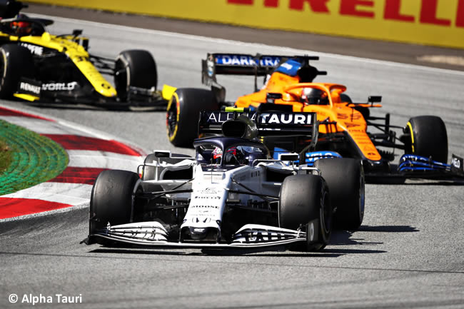 Pierre Gasly - Toro Rosso- Carrera - GP de Austria 2020