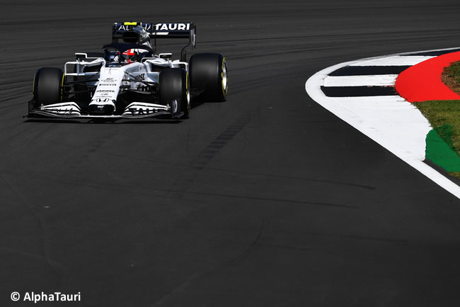 Pierre Gasly - AlphaTauri - Entrenamientos Libres- GP de Gran Bretaña - Silverstone 2020