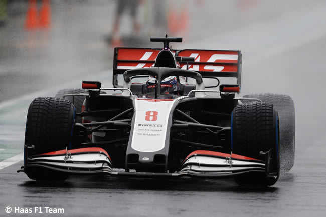 Romain Grosjean - Haas - Entrenamientos Libres - GP de Hungría 2020