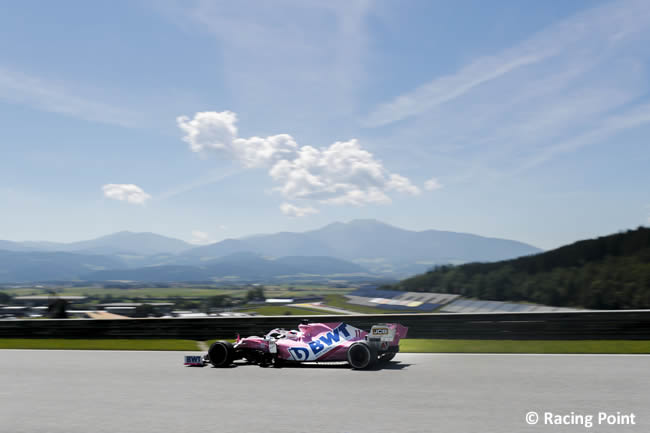 Sergio Pérez - Racing Point - Entrenamientos Libres - GP de Estiria 2020