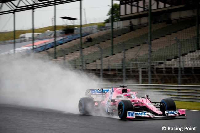 Sergio Pérez - Racing Point - Entrenamientos Libres - GP de Hungría 2020