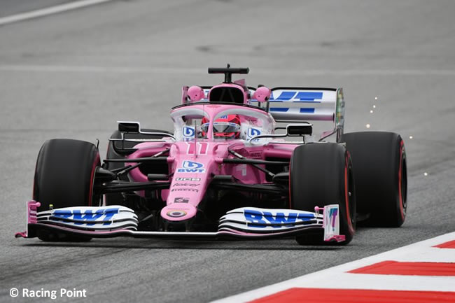 Sergio Pérez - Racing Point - Entrenamientos Libres - GP de Austria 2020