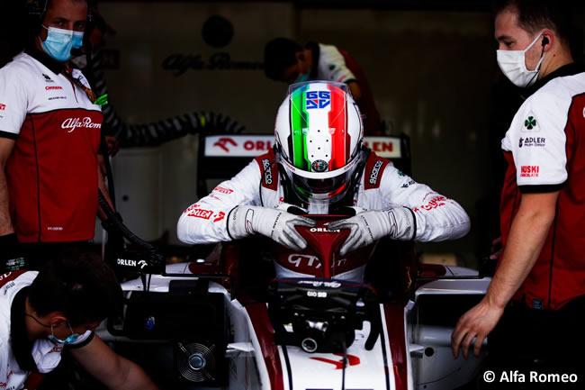 Antonio Giovinazzi - Alfa Romeo - Clasificación - GP de Gran Bretaña - Silverstone 2020