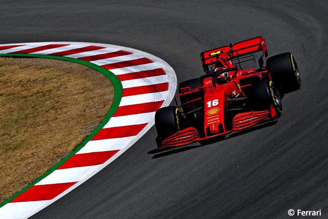 Charles Leclerc - Scuderia Ferrari - Entrenamientos Libres - GP España