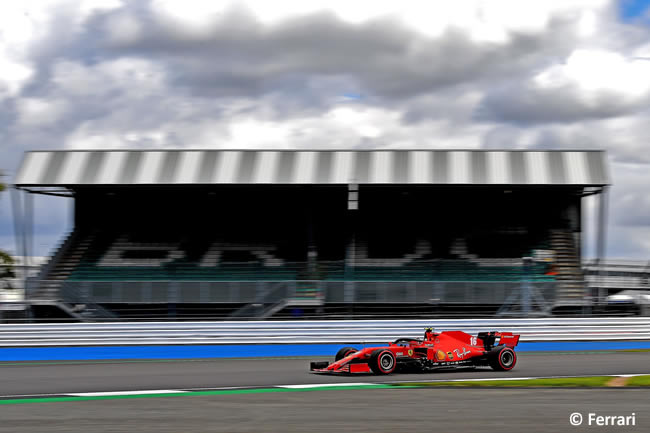 Charles Leclerc - Scuderia Ferrari - Clasificación - GP de Gran Bretaña - Silverstone 2020