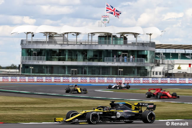 Daniel Ricciardo - Renault -Carrera - GP de Gran Bretaña - Silverstone 2020