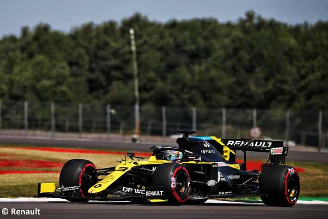 Daniel Ricciardo - Renault - Clasificación - 70º GP Aniversario