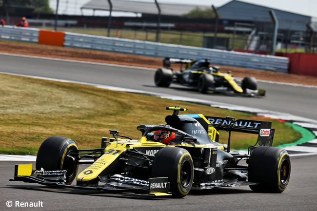 Esteban Ocon - Renault - 70º GP Aniversario