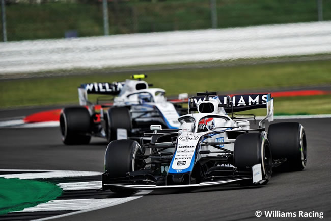 George Russell - Williams -Carrera - GP de Gran Bretaña - Silverstone 2020