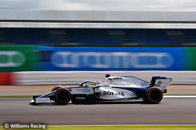 George Russell - Williams - Clasificación - GP de Gran Bretaña - Silverstone 2020