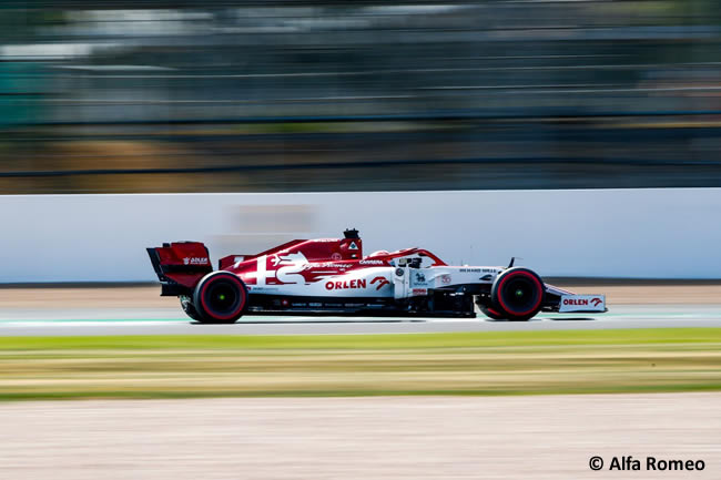 Kimi Raikkonen - Alfa Romeo - Clasificación - 70º GP Aniversario