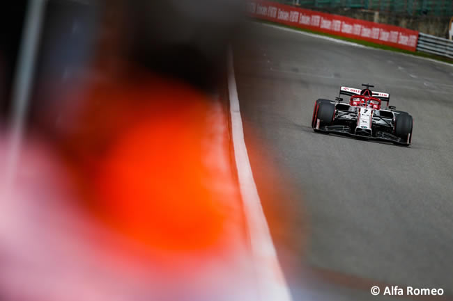 Kimi Raikkonen - Alfa Romeo - Clasificación - GP Bélgica 2020
