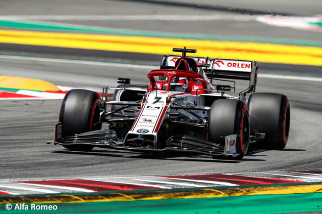 Kimi Raikkonen - Alfa Romeo - Clasificación - GP España