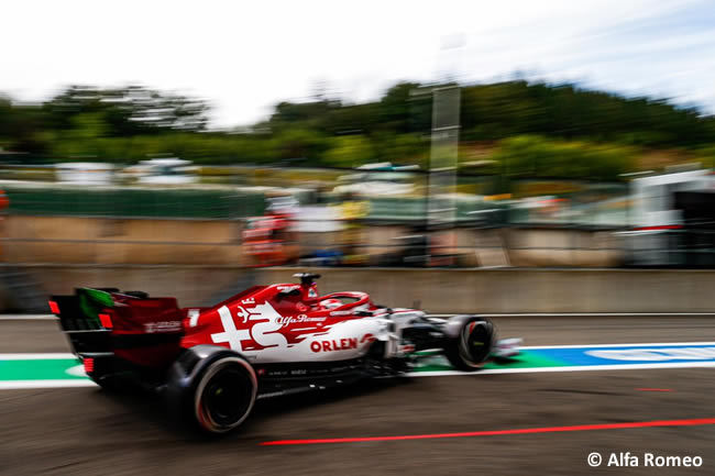 Kimi Raikkonen - Alfa Romeo - Entrenamientos Libres - GP Bélgica 2020