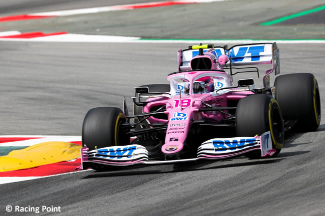 Lance Stroll - Racing Point - Entrenamientos Libres - GP España