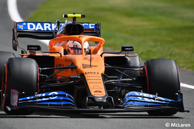 Lando Norris - McLaren - Carrera - GP de Gran Bretaña - Silverstone 2020