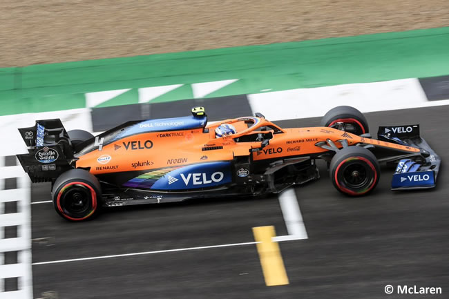 Lando Norris - McLaren - Clasificación - 70º GP Aniversario