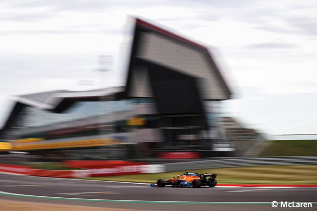 Lando Norris - McLaren - Entrenamientos - 70º GP Aniversario