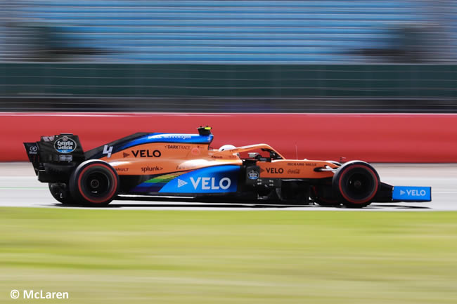 Lando Norris - McLaren - Clasificación - GP de Gran Bretaña - Silverstone 2020