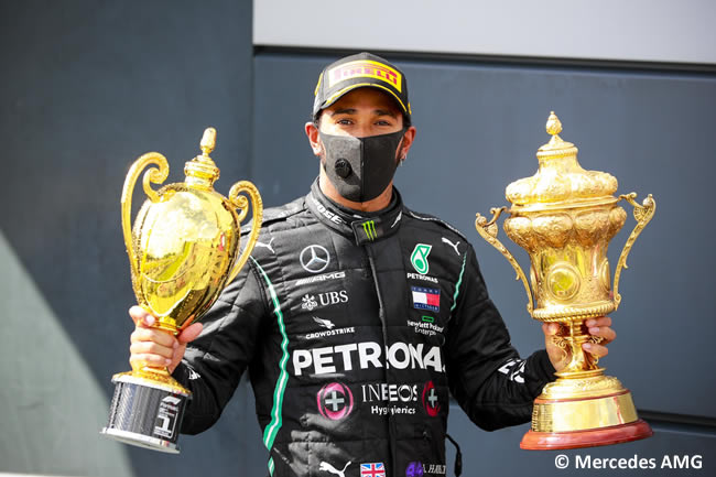 Lewis Hamilton - Mercedes - Carrera - GP de Gran Bretaña - Silverstone 2020